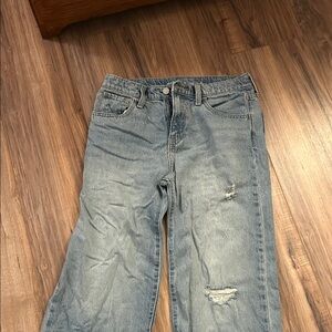 Classic Blue Distressed Kids Old Navy Jeans